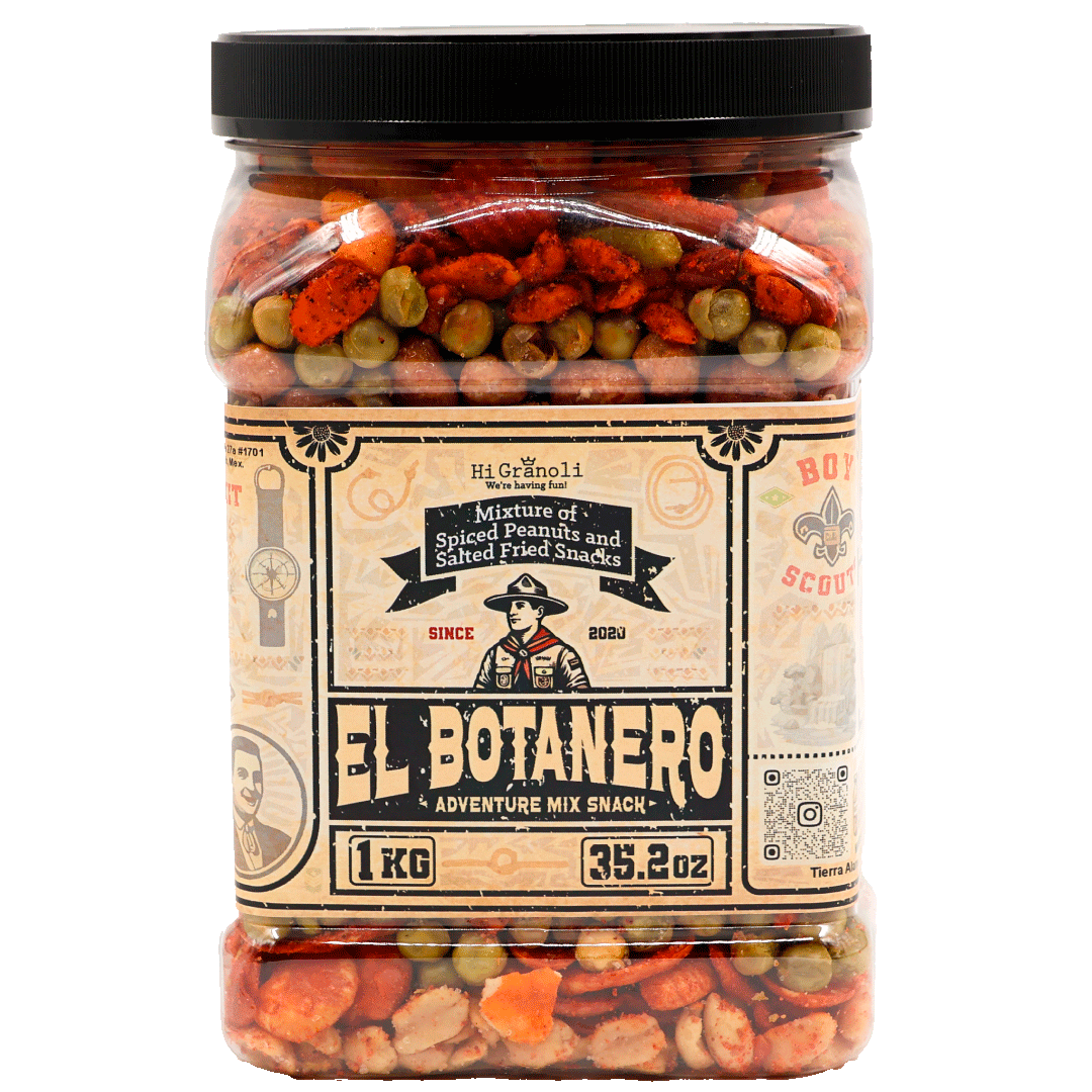 Vaso botanero - Paquete de 2 botes