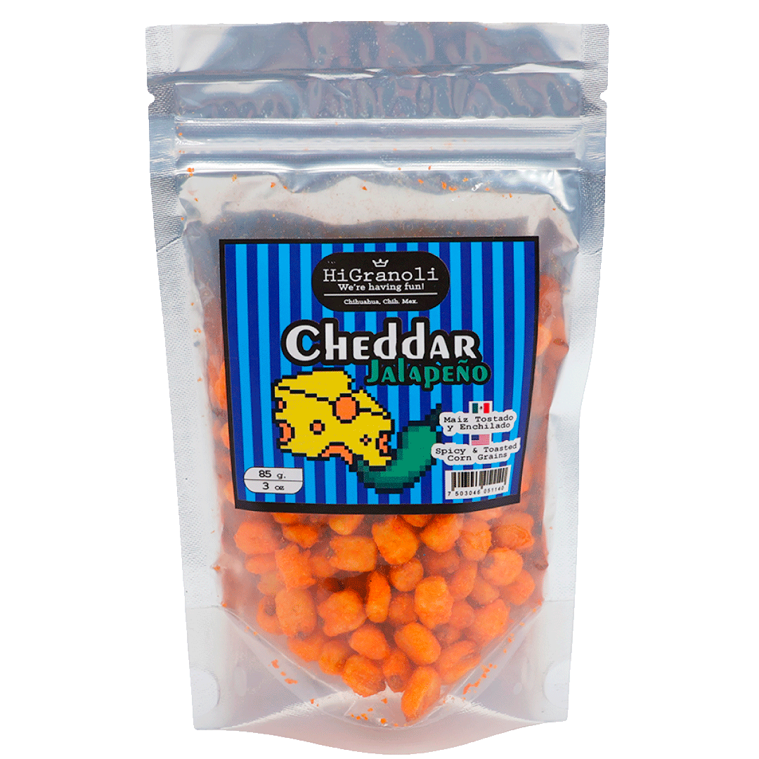 Maizitos Cheddar Jalapeño - Paquete 6 bolsas
