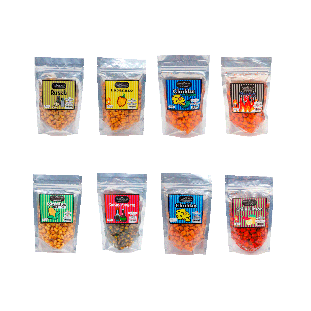 Maizitos sabores combinados - Paquete de 8