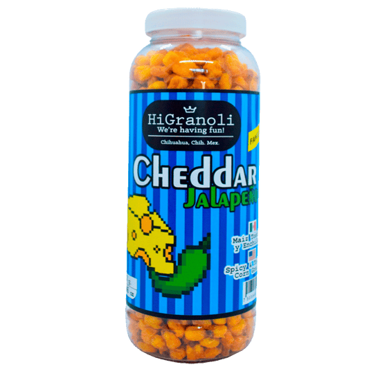 Maizitos Cheddar Jalapeño - Paquete 3 botes